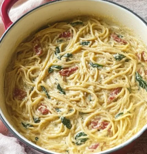 Warm Holiday Table Tuscan Pasta