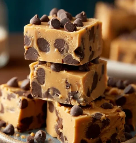 3ingredient Chocolate Peanut Butter Fudge
