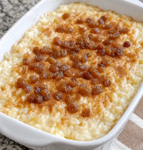 Baked Rice Pudding