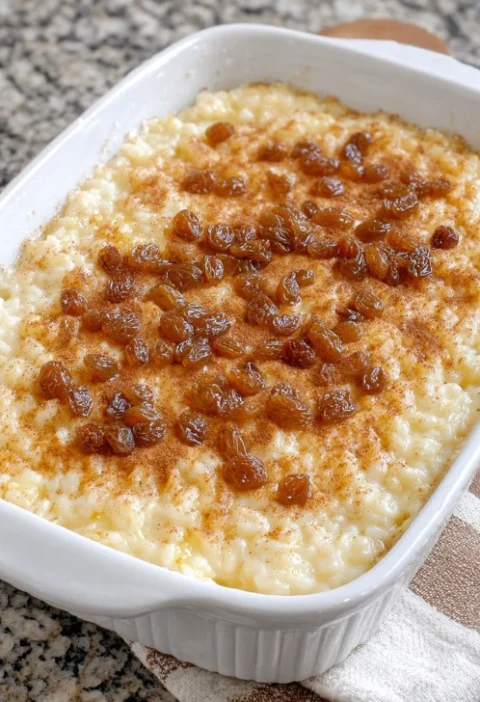 Baked Rice Pudding