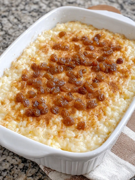 Baked Rice Pudding