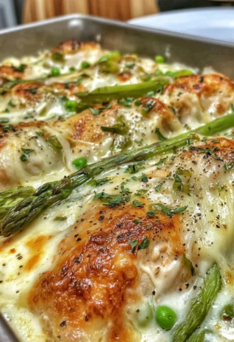 Caesar Chicken Asparagus