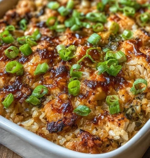 Chicken Teriyaki Casserole