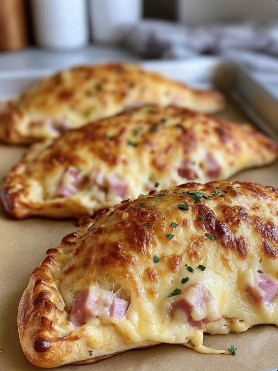 Ham Cheese Calzones