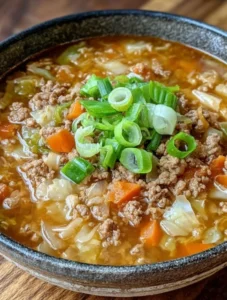 Egg Roll Soup