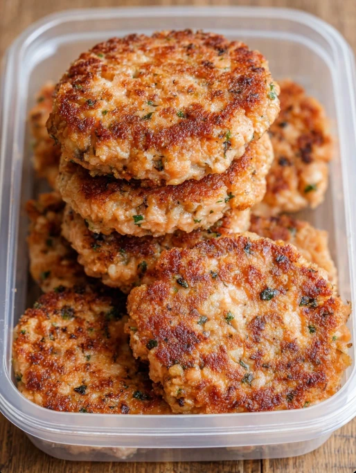 Low Carb 3ingredient Salmon Patties