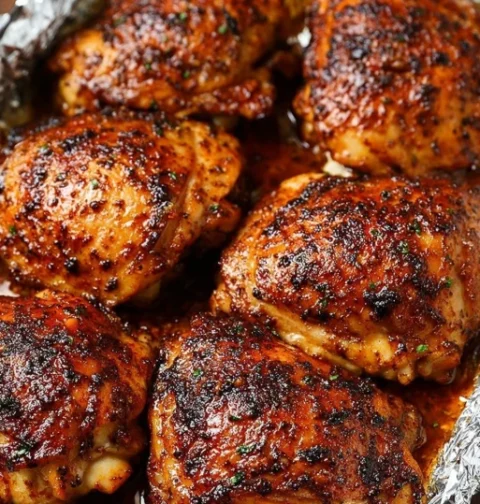 Oven Baked 4ingredient Smoked Paprika Chicken