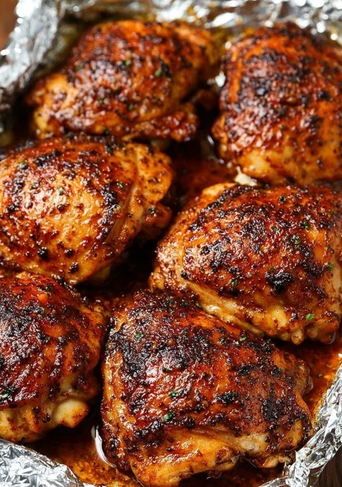 Oven Baked 4ingredient Smoked Paprika Chicken