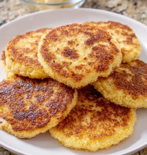 4ingredient Cornmeal Hoecakes