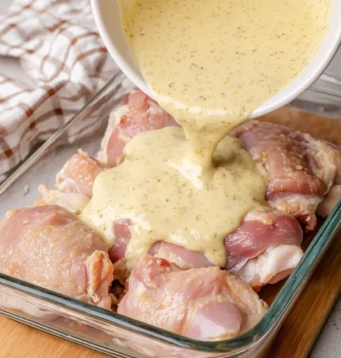 Southern Smothered Chicken Thighs