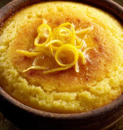 Slow Cooker Lemon Pudding Cake