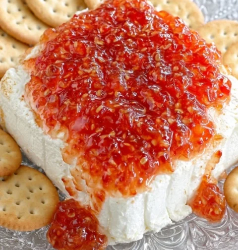 Southern 3ingredient Pepper Jelly Dip