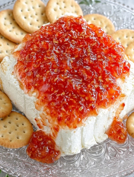 Southern 3ingredient Pepper Jelly Dip