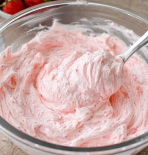 Strawberry Marshmallow Frosting