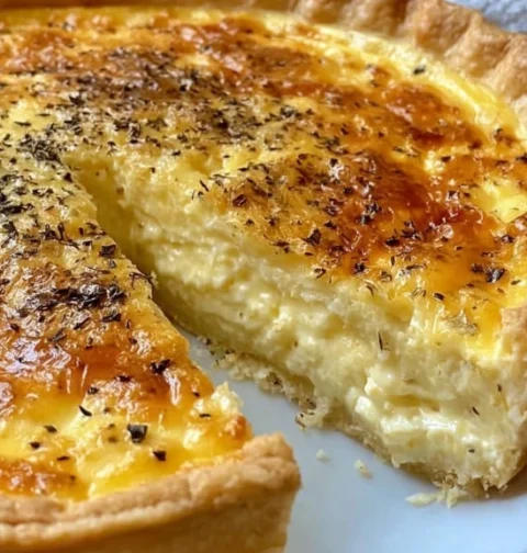 Three Cheese Quiche