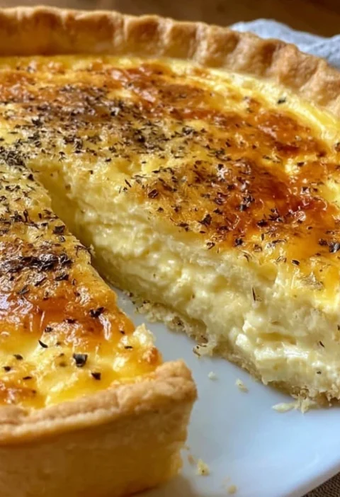 Three Cheese Quiche