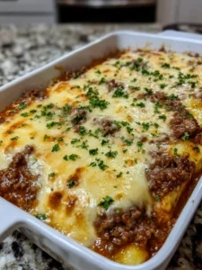 Amish Hamburger Steak Bake Recipe
