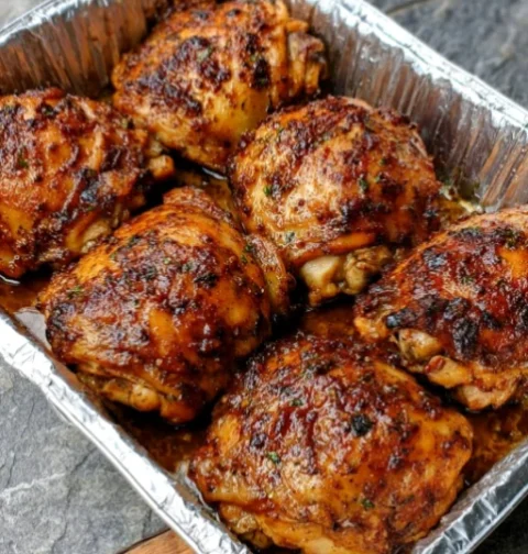Baked Chicken Thighs