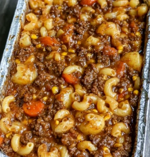 Beef and Macaroni Casserole