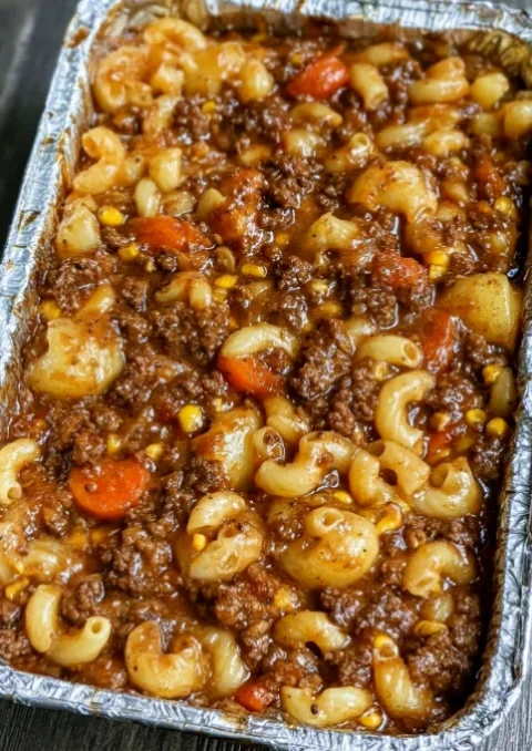 Beef and Macaroni Casserole