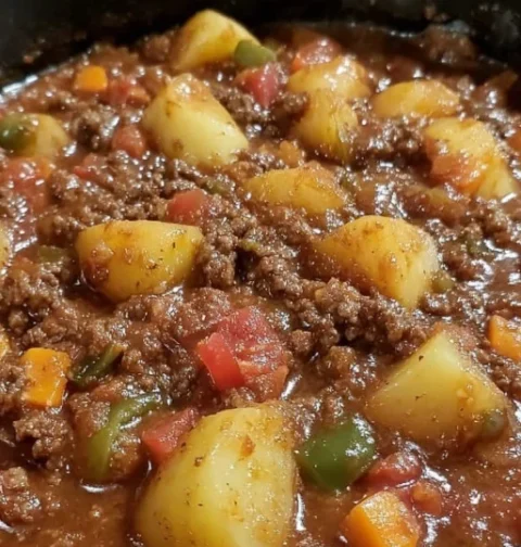 Beef and vegetable soup