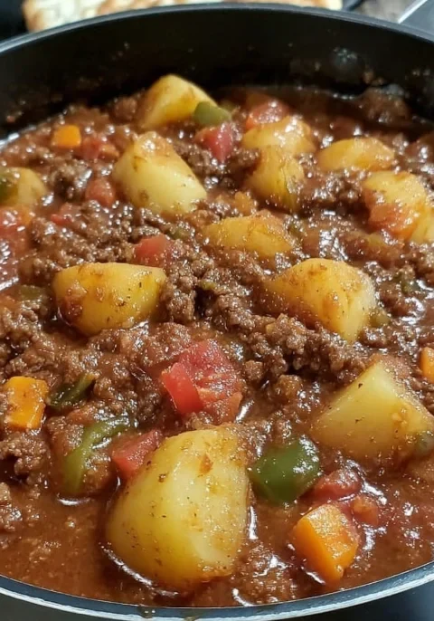 Beef and vegetable soup