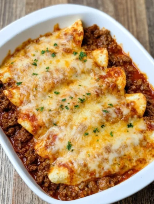 Beef Enchilada Casserole