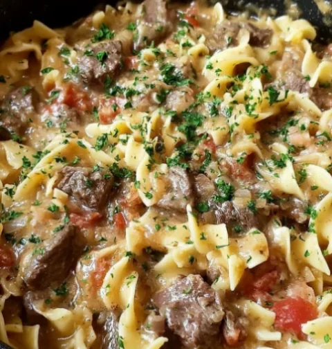 Beef Stroganoff