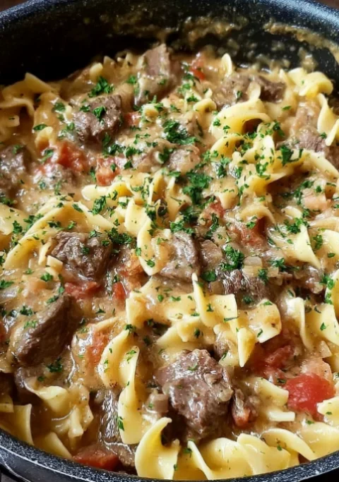 Beef Stroganoff