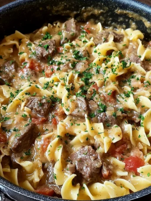Beef Stroganoff