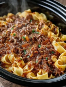 Beef Stroganoff with Noodles