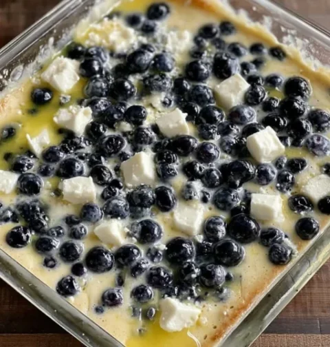 Blueberry Cream Cheese Dessert