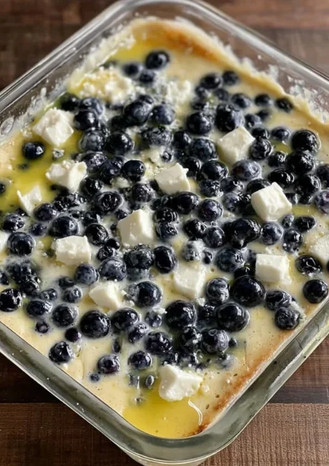 Blueberry Cream Cheese Dessert