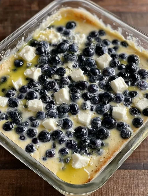 Blueberry Cream Cheese Dessert