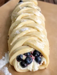Blueberry Strudel