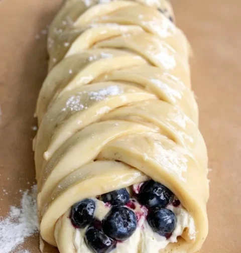 Blueberry Strudel