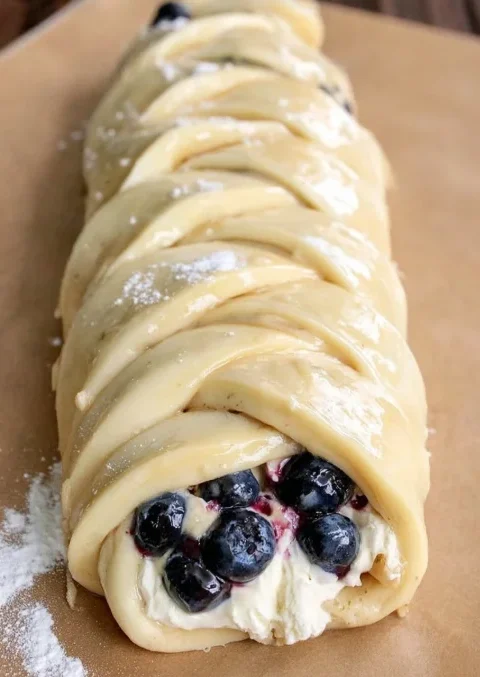 Blueberry Strudel