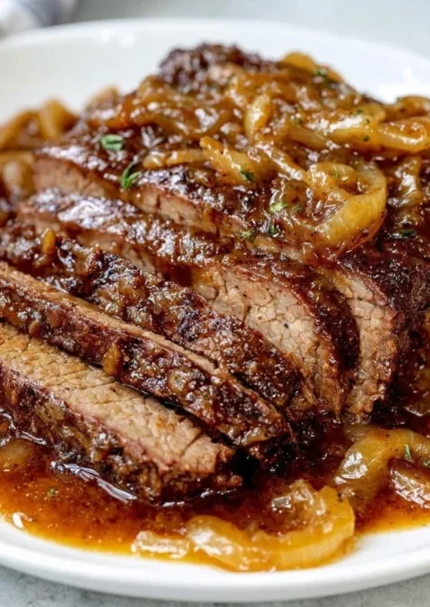 brisket with onions