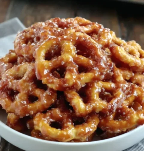 Butter Toffee Pretzels