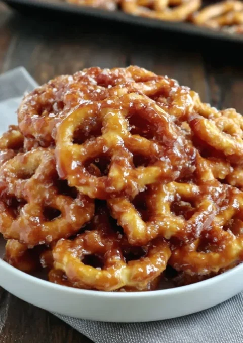 Butter Toffee Pretzels