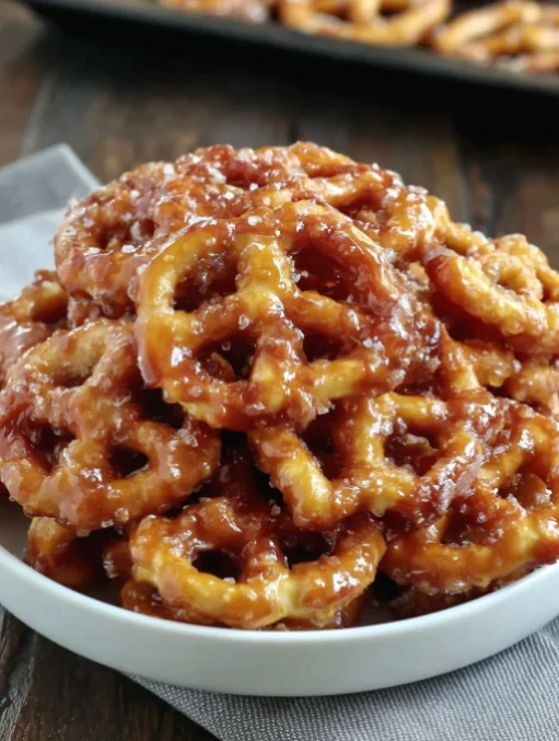 Butter Toffee Pretzels