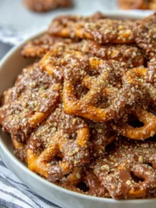 Butter Toffee Pretzels Recipe