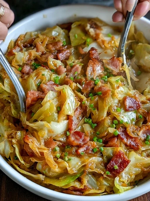 Cabbage and Bacon Stir-Fry