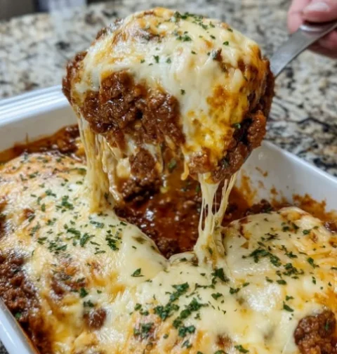 Cheesy Beef Casserole
