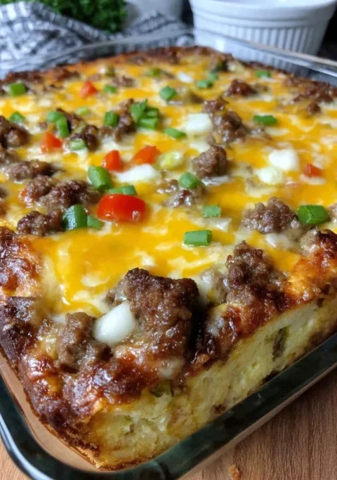 Cheesy Beef Casserole