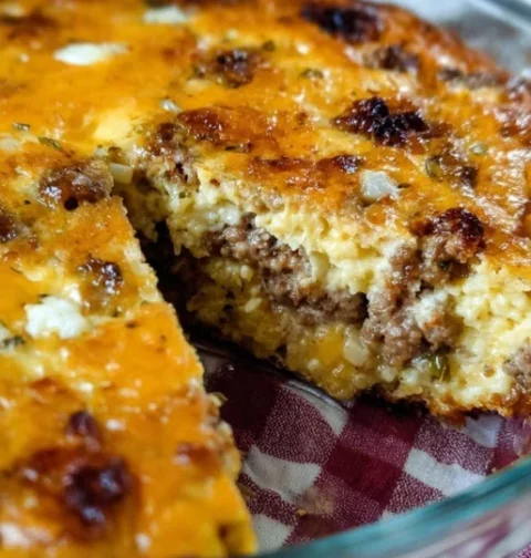 Cheesy Breakfast Casserole