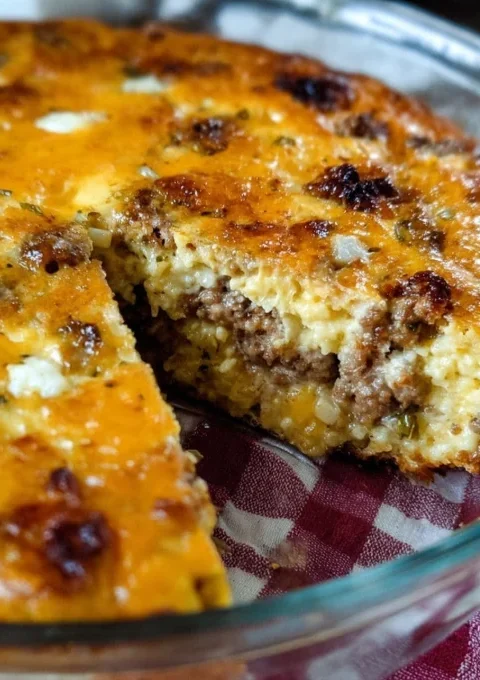 Cheesy Breakfast Casserole