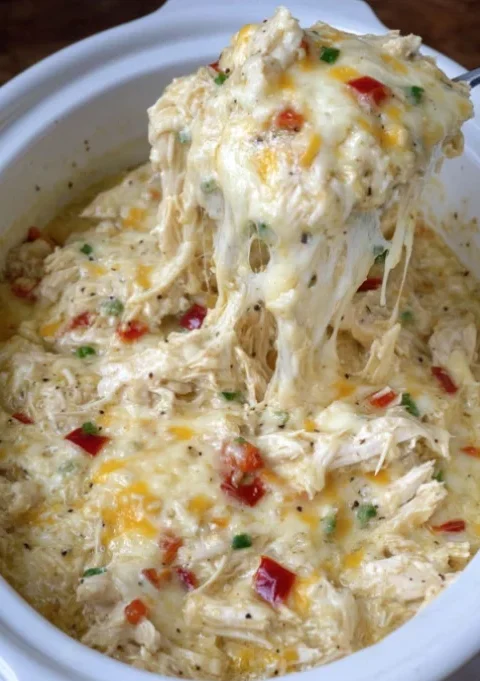 Cheesy Chicken and Rice