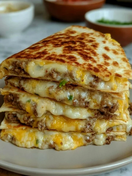 Cheesy Chicken Quesadillas