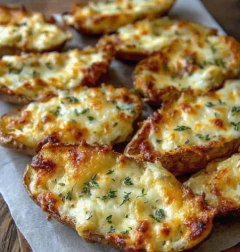 Cheesy Potato Skins